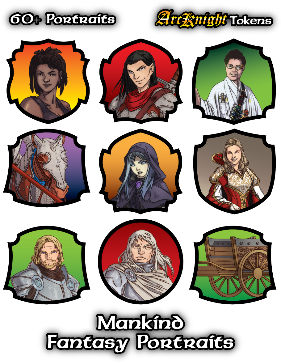 AKT Portraits - Mankind (67 pc set)