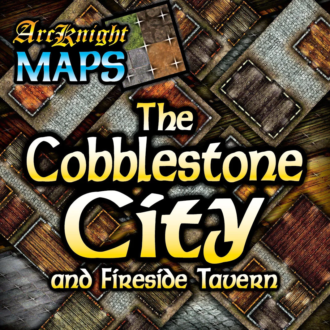 AK Digital Maps - Cobblestone City - remastered