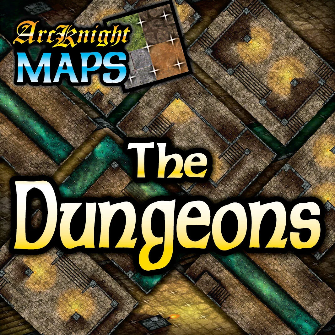 AK Digital Maps - Dungeons