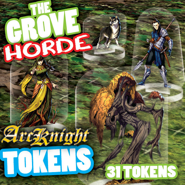 AK Digital Tokens - The Grove Horde