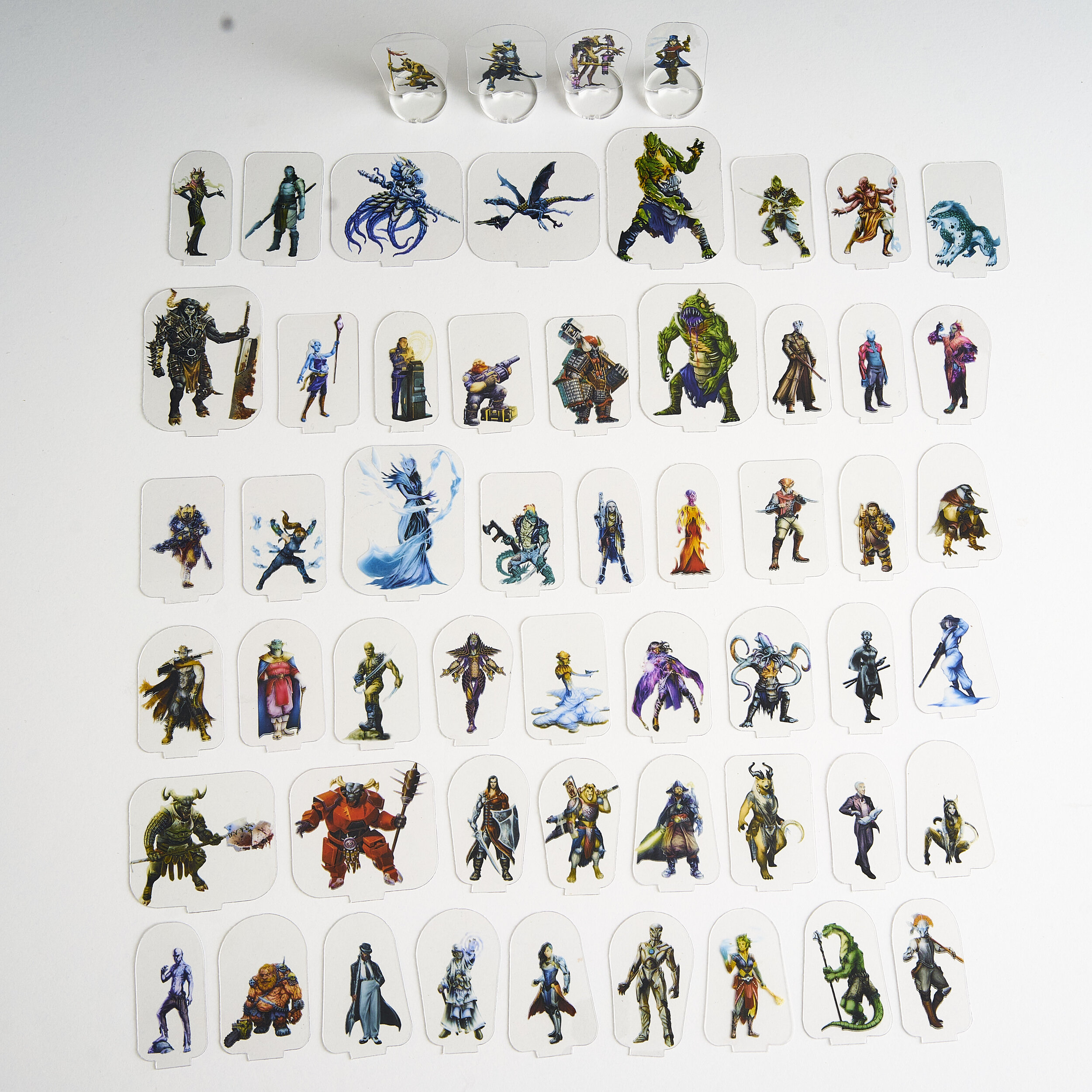Arcknight Flat Plastic Miniatures Alien Codex