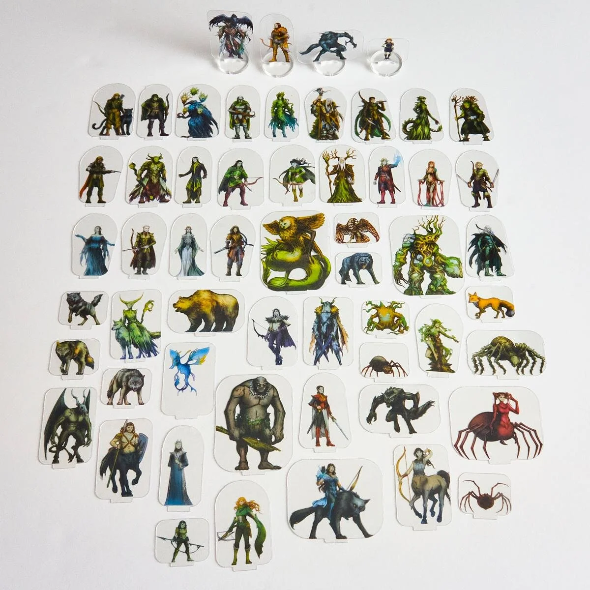 Flat Plastic Miniatures Fantasy Core Set — Arcknight