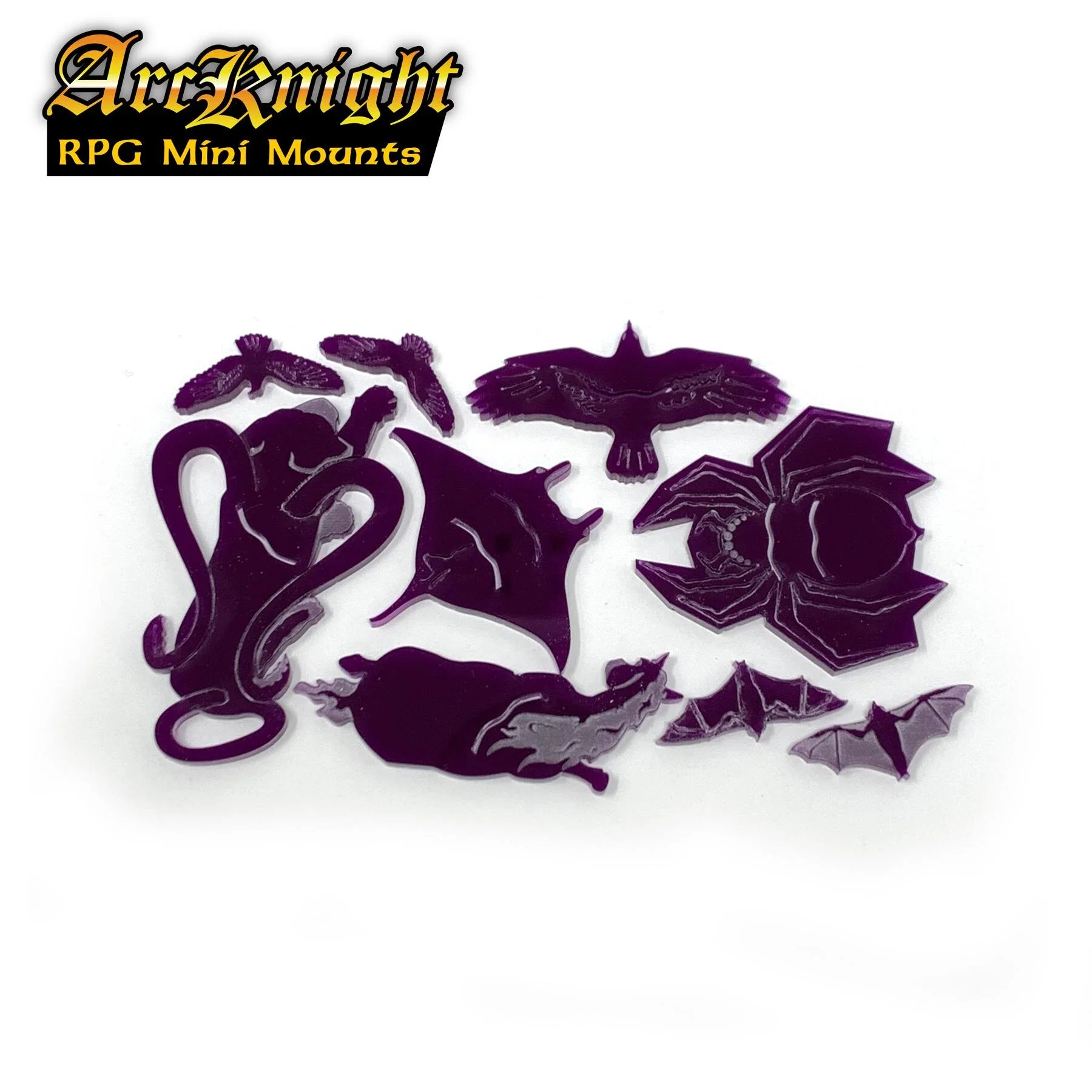 RPG Mini Mounts - Nightmare (Violet)