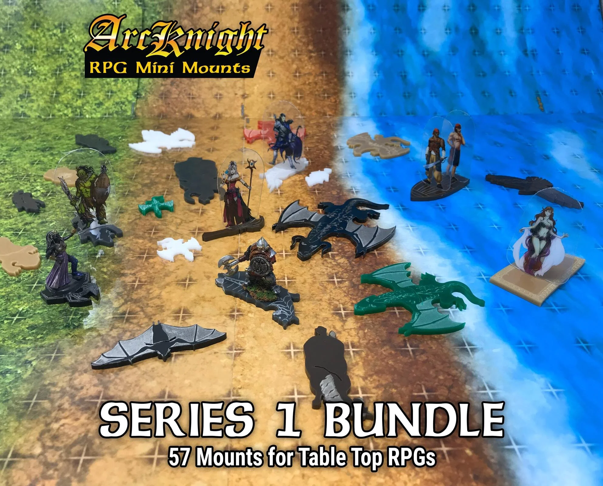 RPG Mini Mounts - Series 1 Bundle