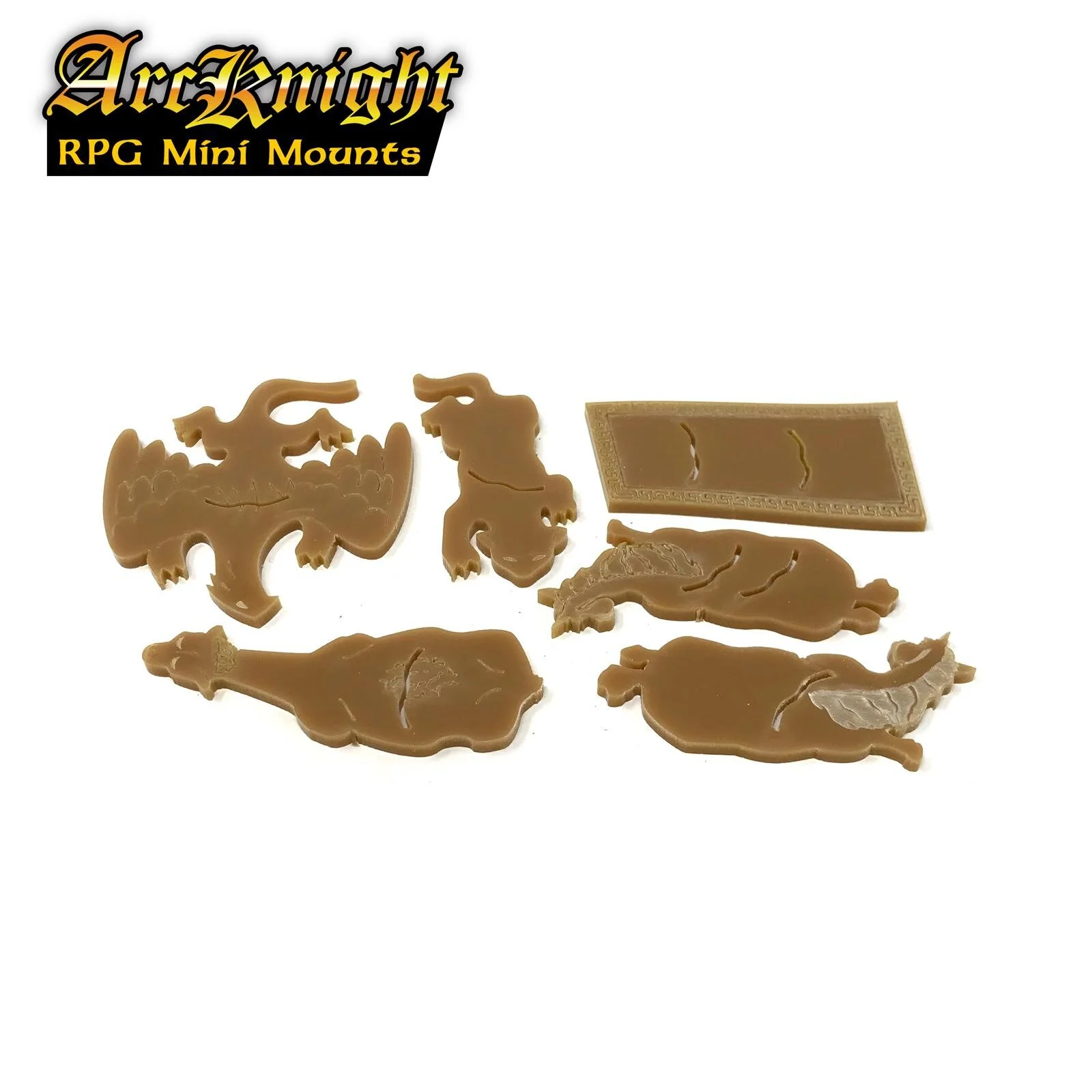 RPG Mini Mounts - Animals (Tan)