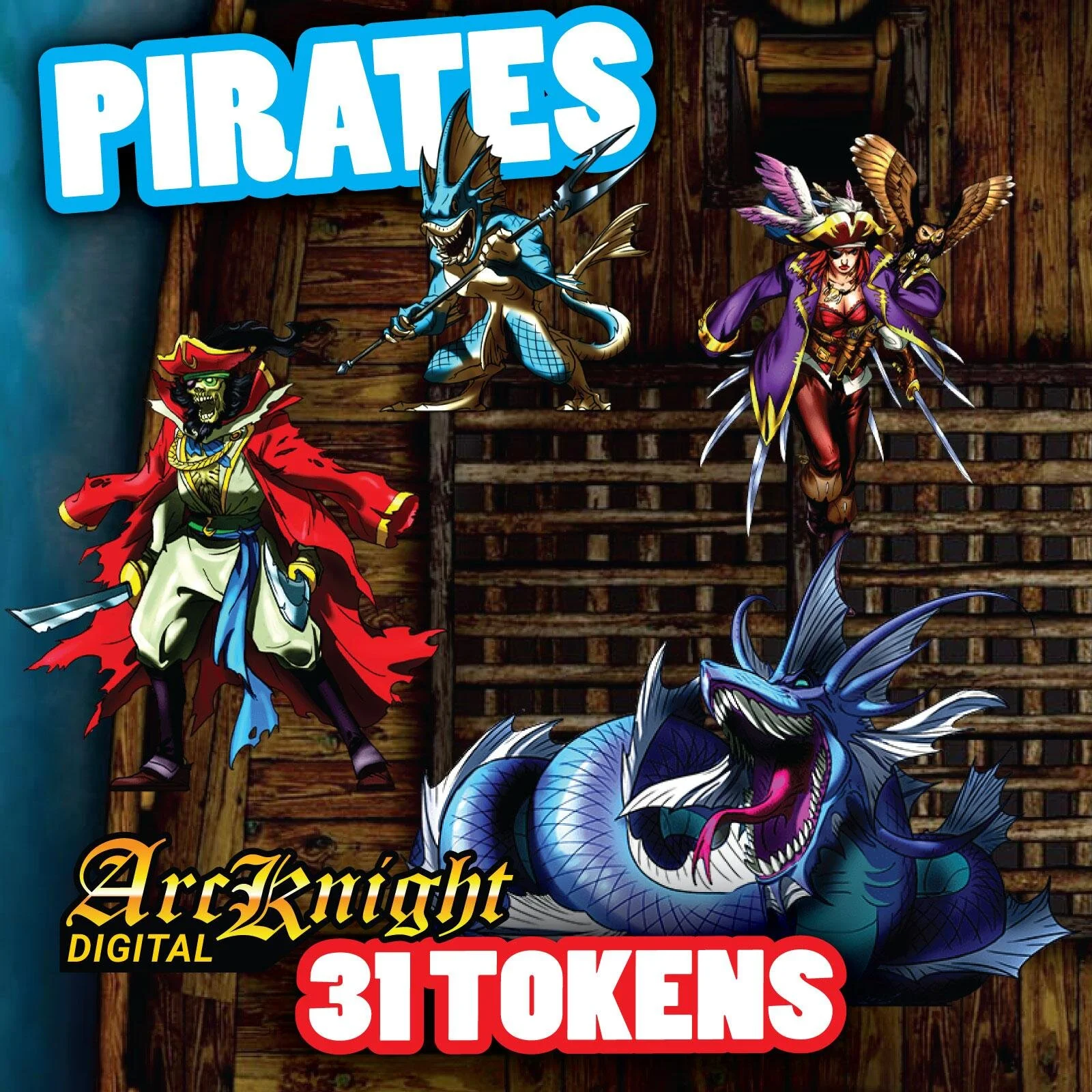 AK Digital Tokens - Pirates