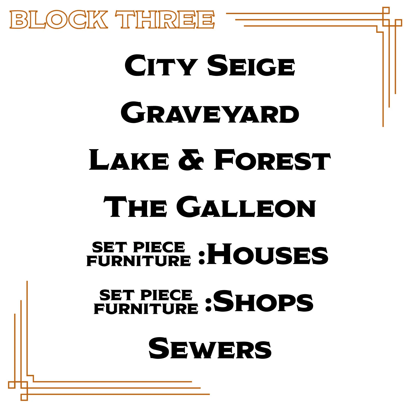 Roleplaying Objects 2.0 Block Three - PREORDER