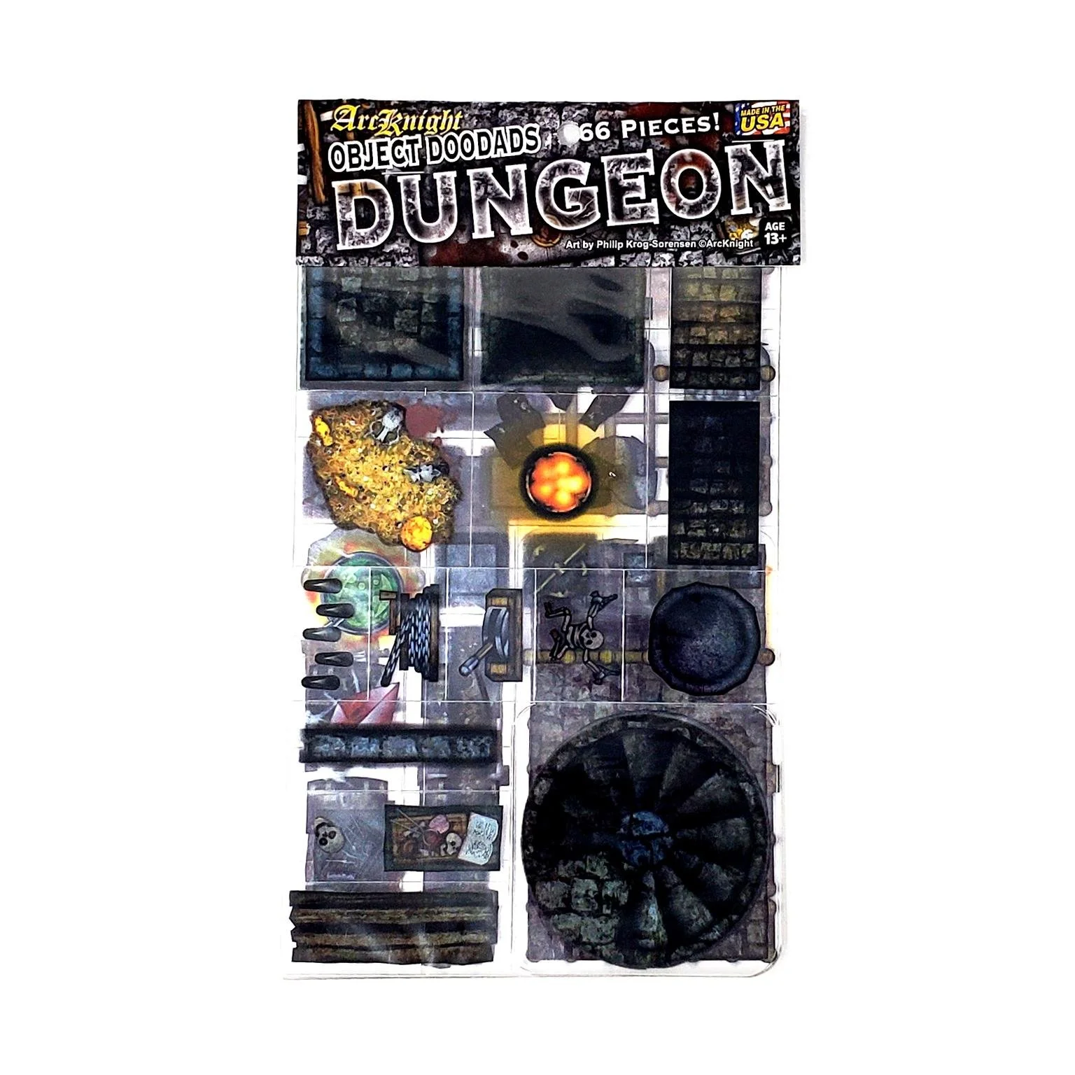 Dungeon - Roleplaying Objects 2.0 - 66 Pieces