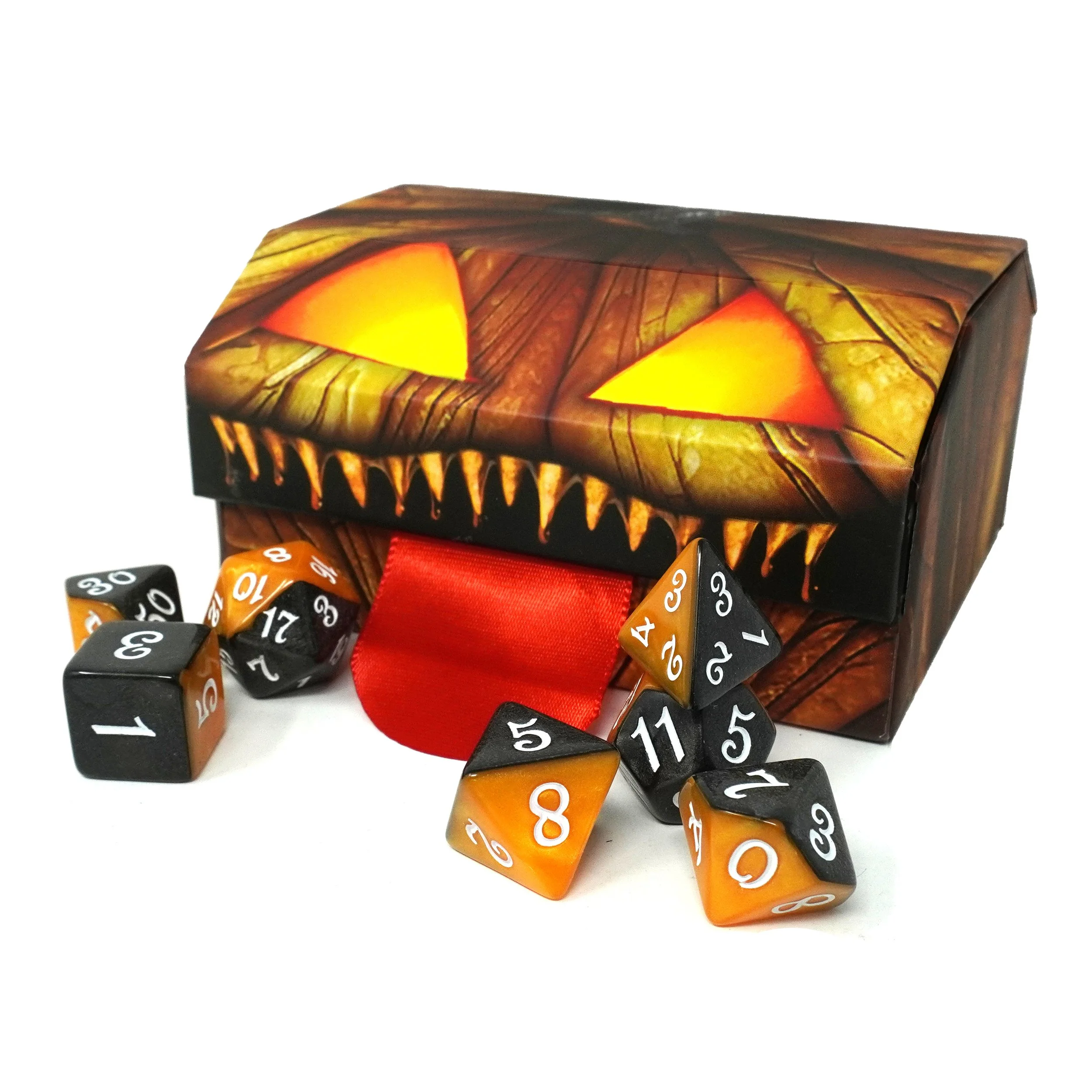 Mimic Dice - Creepy Pumpkin