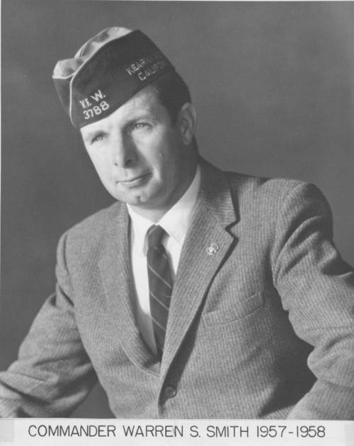 IN MEMORY OF OUR FOUNDER, WARREN (SID) SMITH