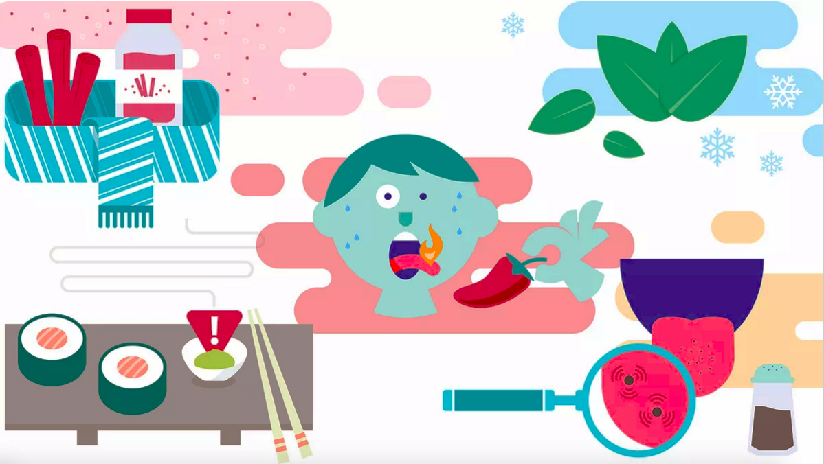 Why Mint Tastes Cold and Peppers Taste Hot, and Other Effects of Chemethesis
