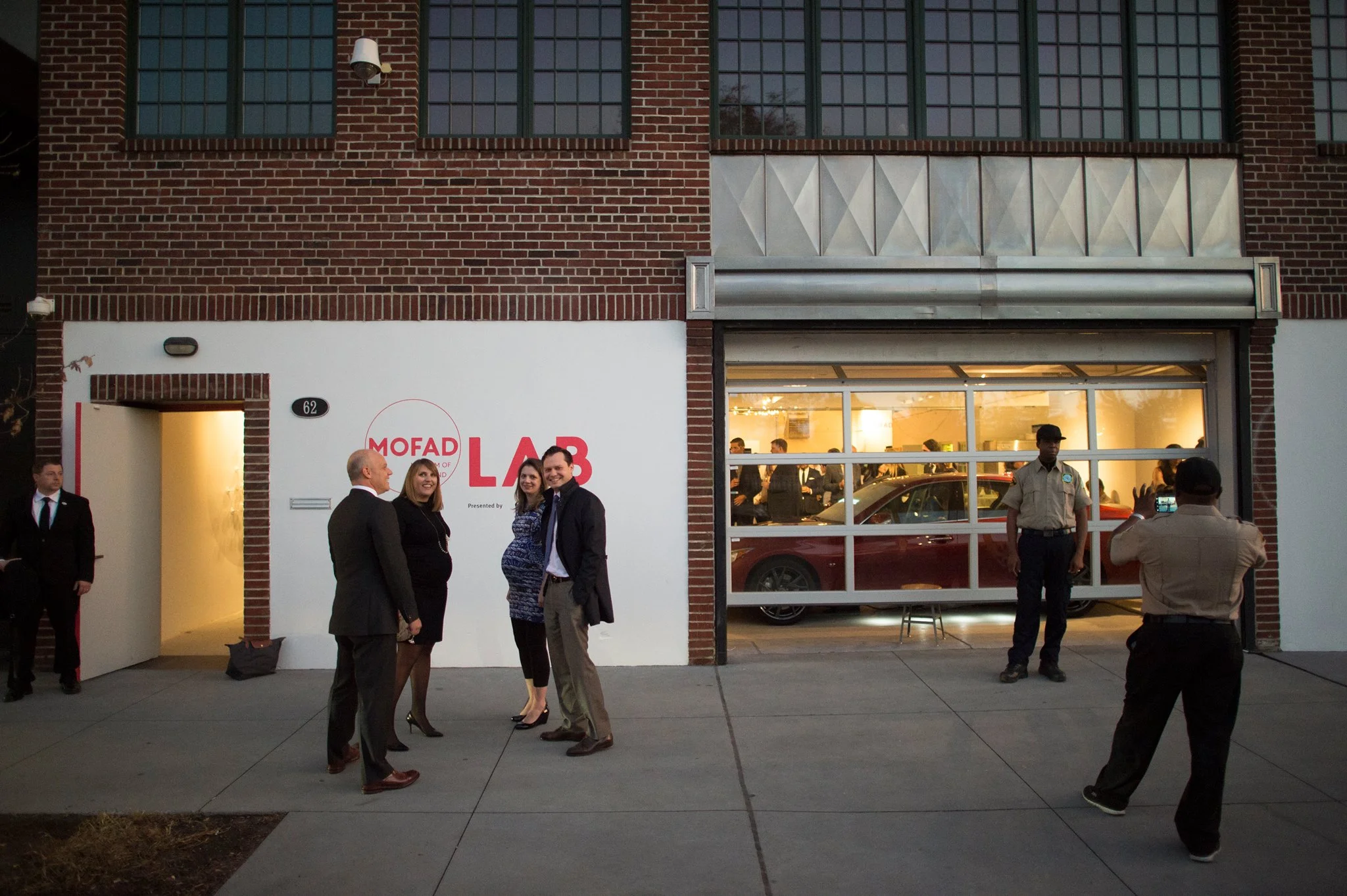 The MOFAD Lab Opening Gala getting started. .jpg