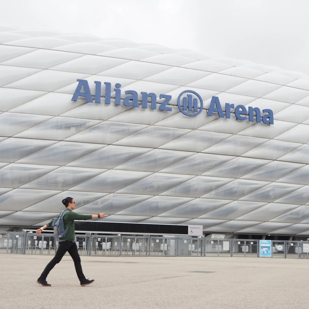 #Walkingthrough Allianz Arena, Munich, Germany