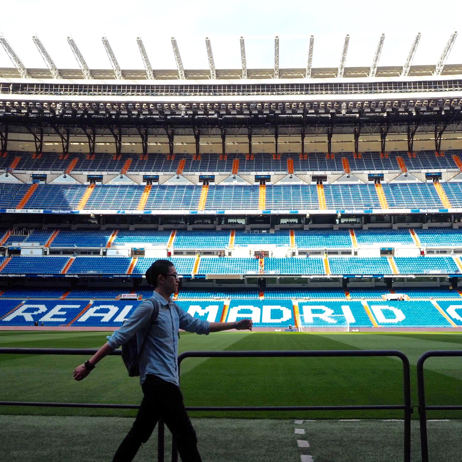 #Walkingthrough Santiago Bernabeu