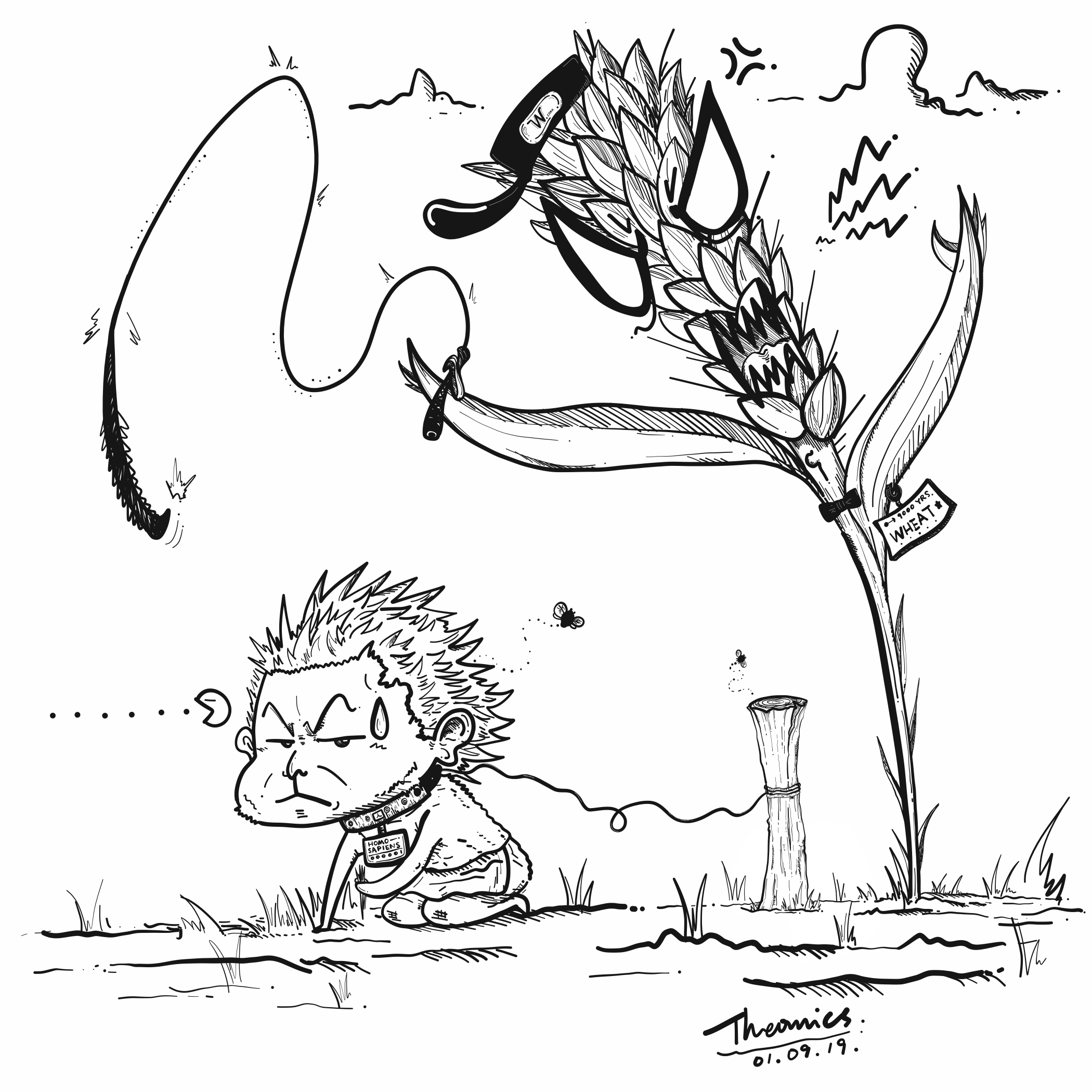 Inspired by "Sapiens: A Brief History of Humankind" - 2019