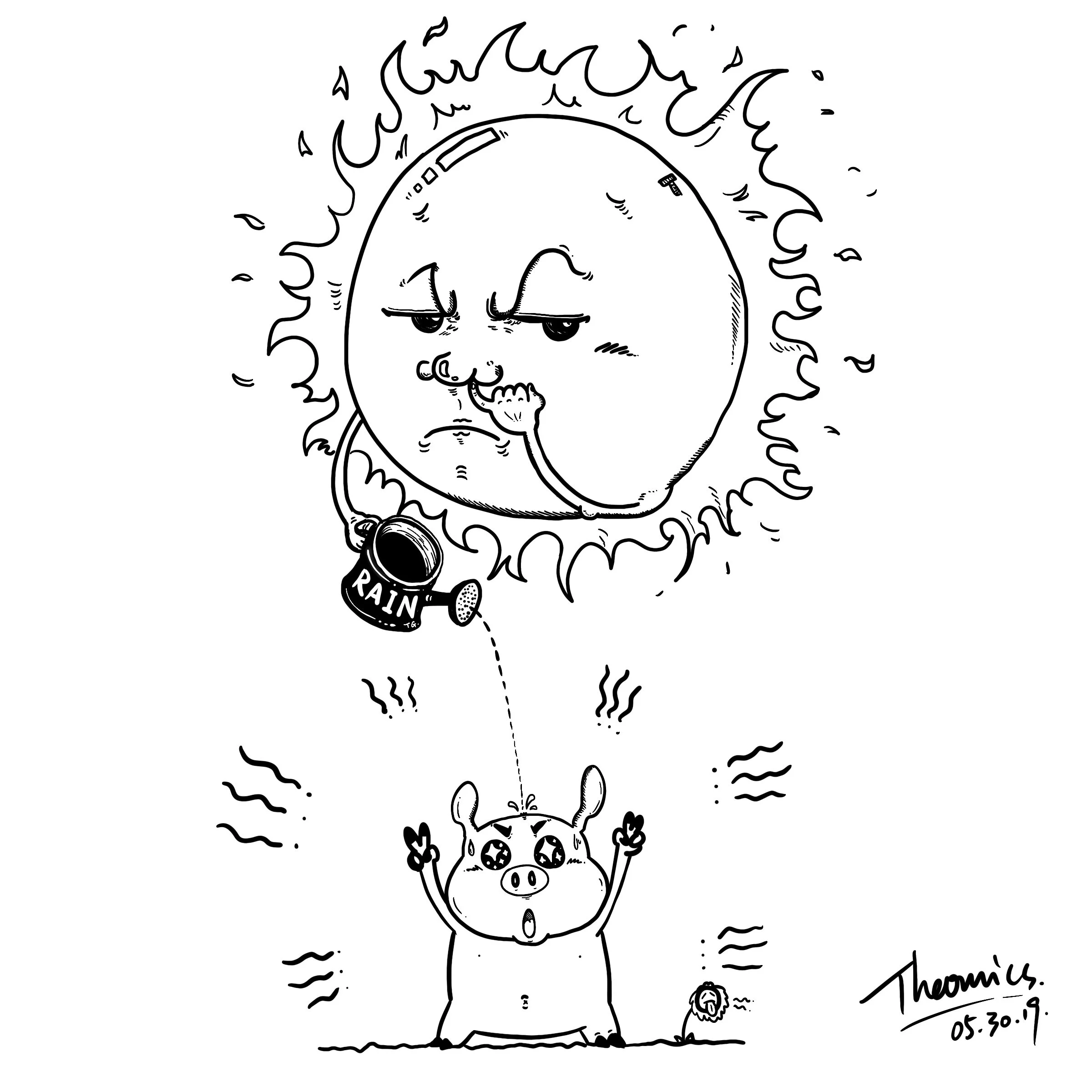 The weather is doing it on purpose - 2019