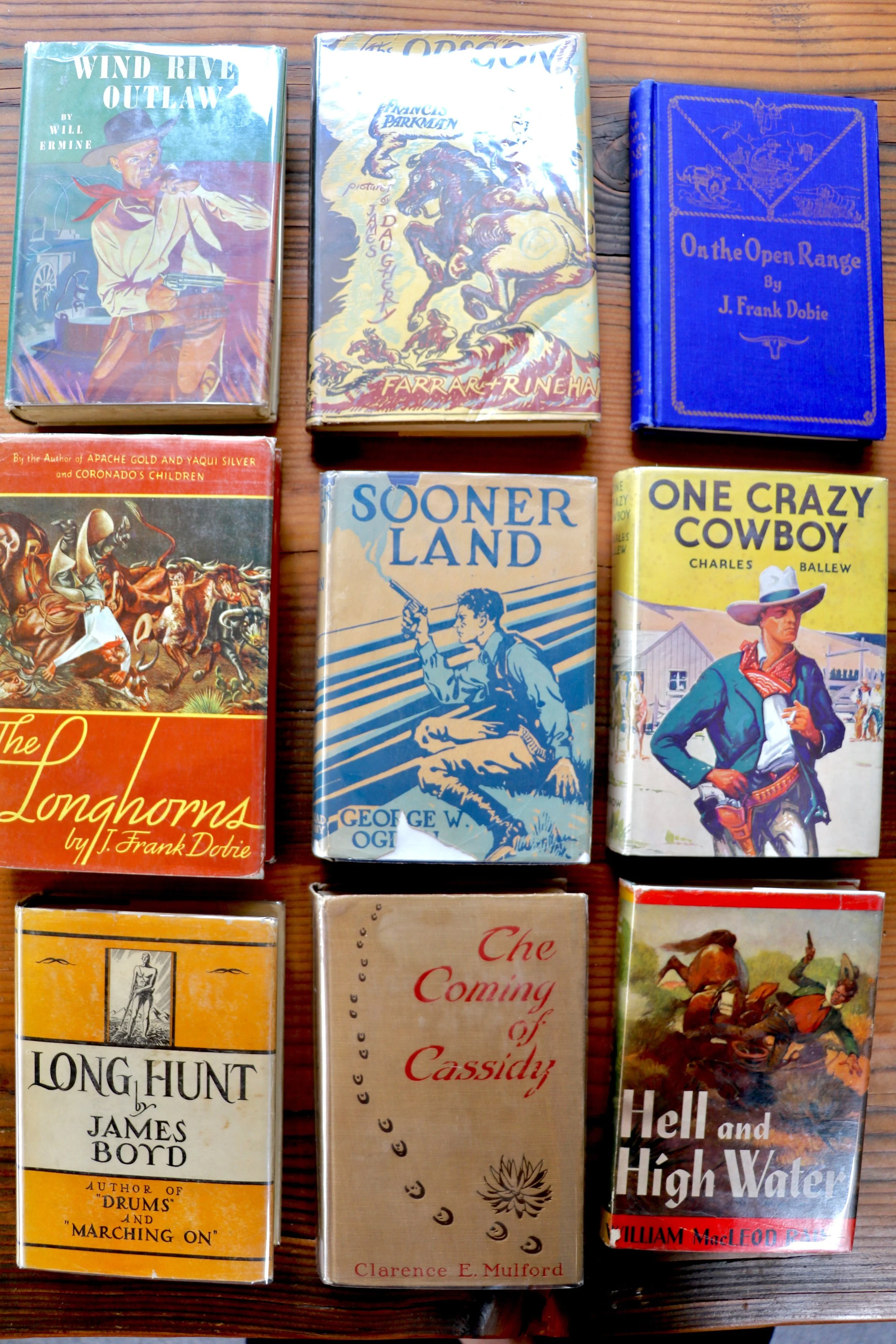 classic westerns rare books.JPG