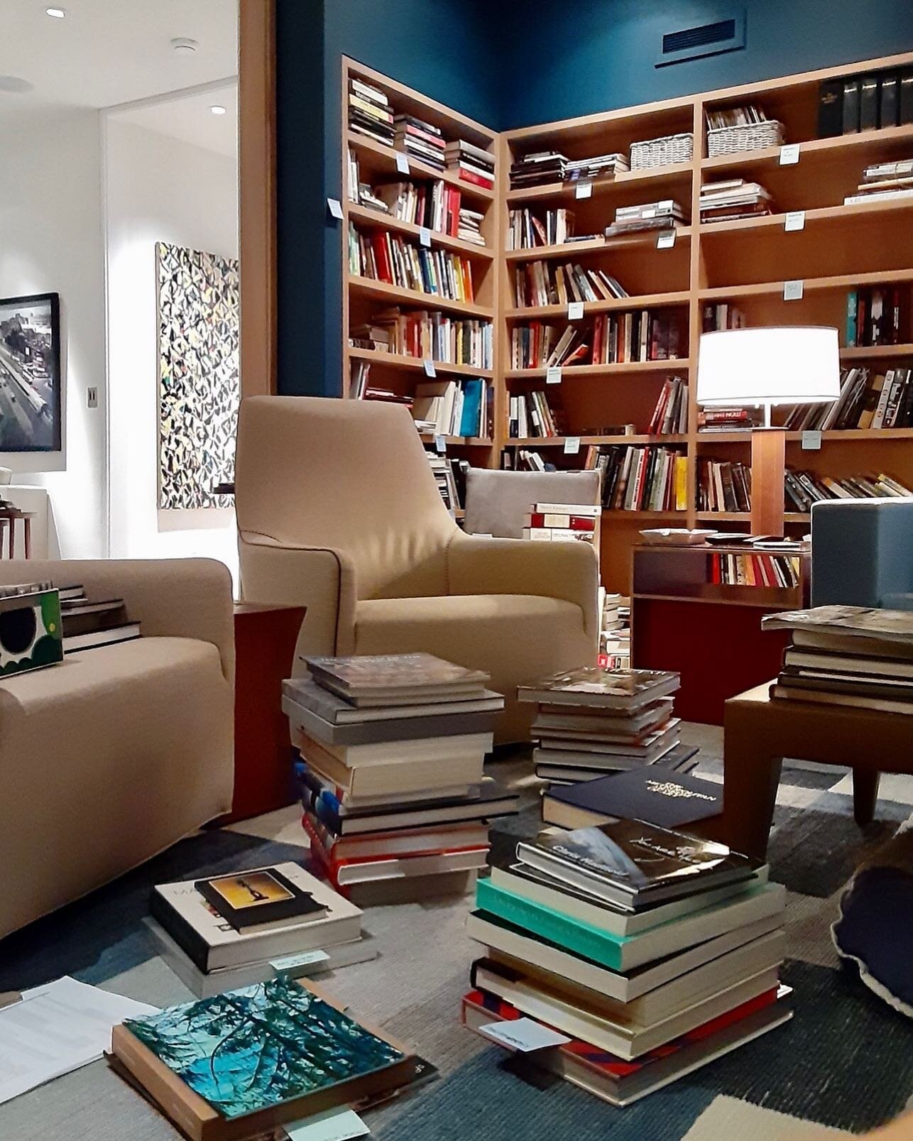 We bring order to chaos - the sort of chaos that's inevitable in a lifetime of reading, of culture and literature, of loving books so much that it's hard to get rid of them. In process shot: one corner of an organization project in the Dallas area. W