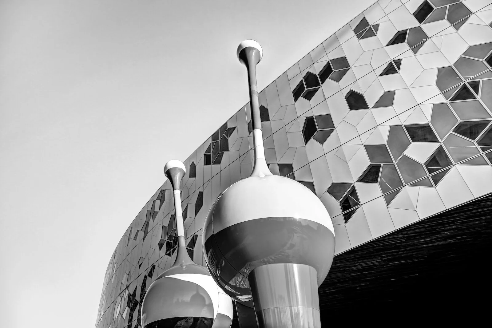 2019 Calgary Skyline Winter BW-9.JPG