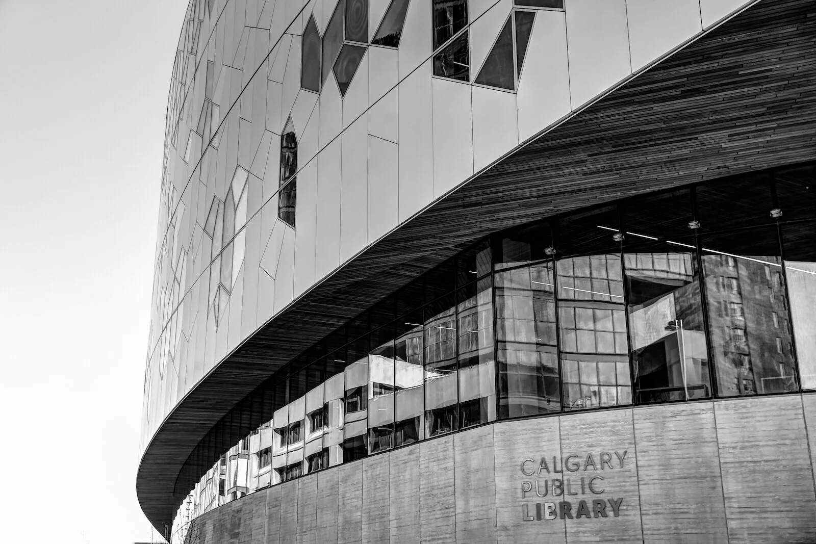 2019 Calgary Skyline Winter BW-10.JPG