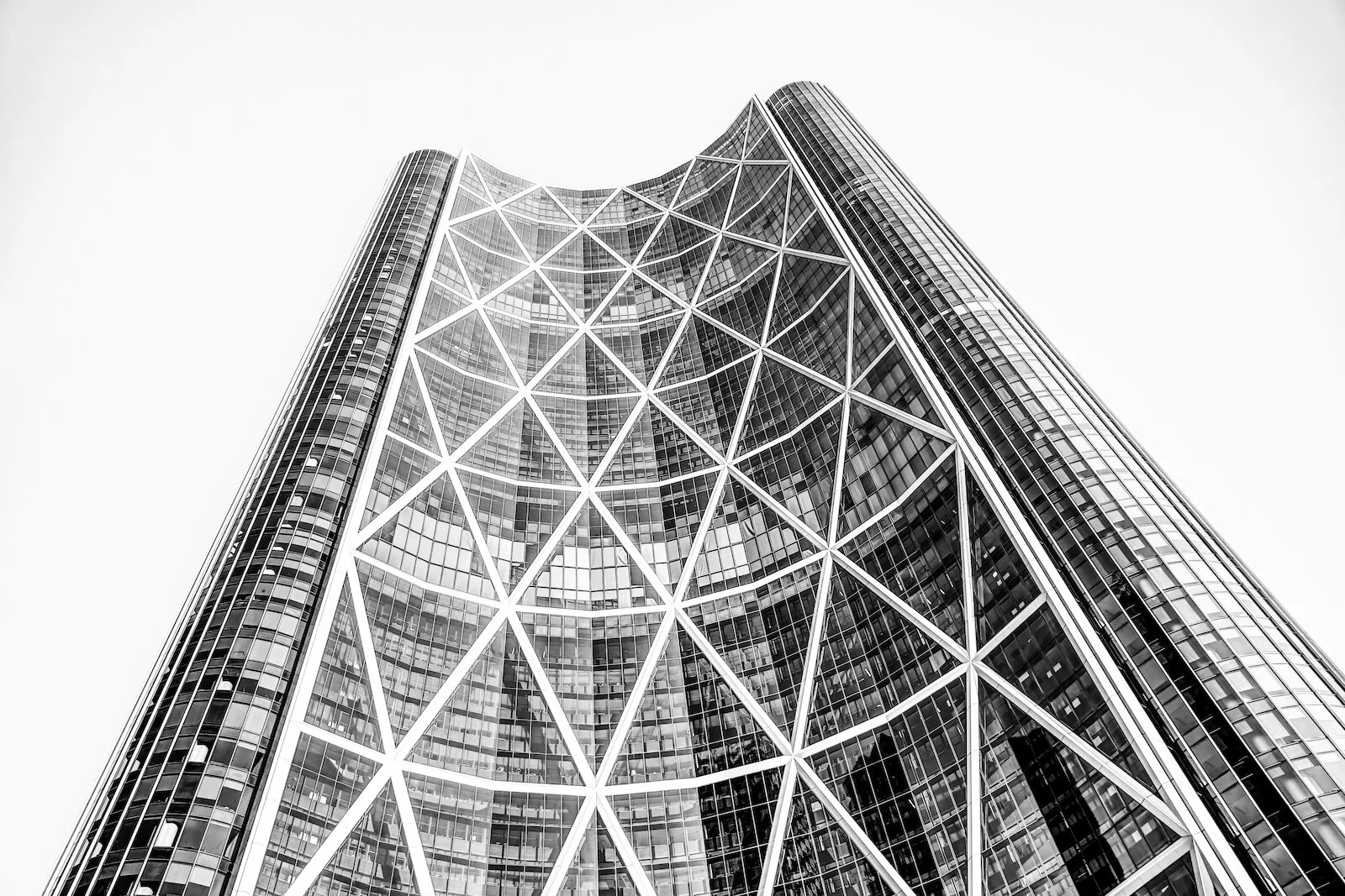2019 Calgary Skyline Winter BW-20.JPG