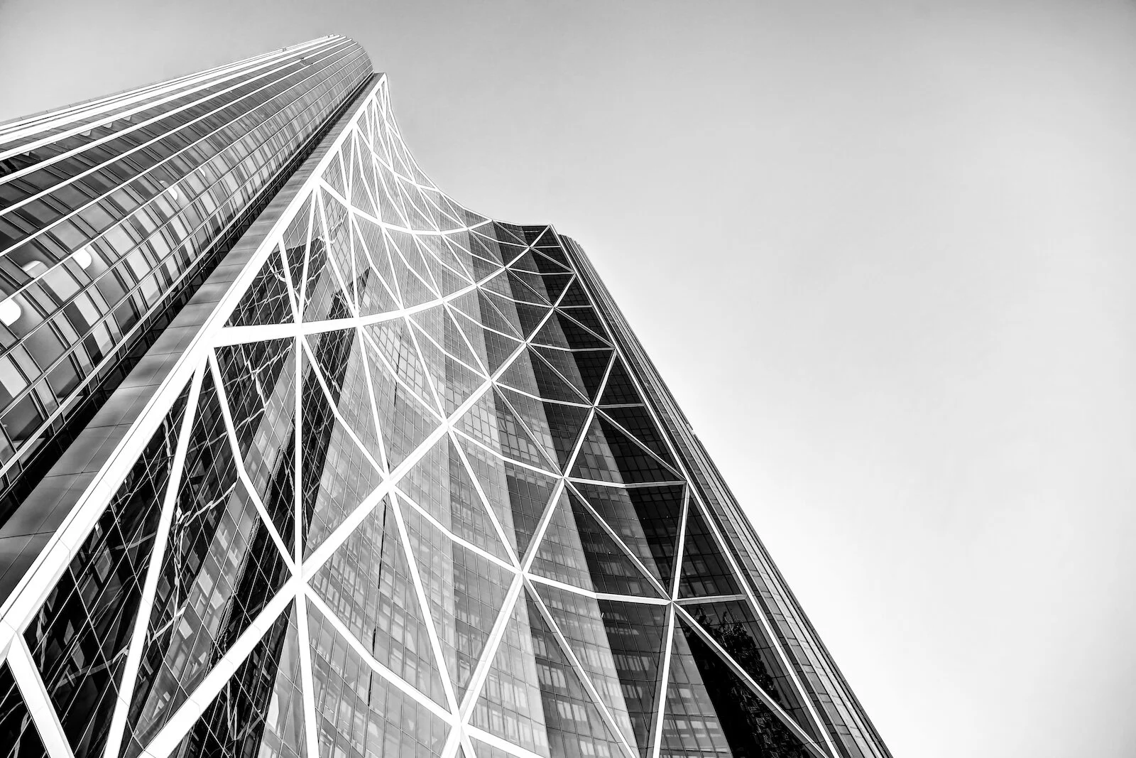 2019 Calgary Skyline Winter BW-28.JPG