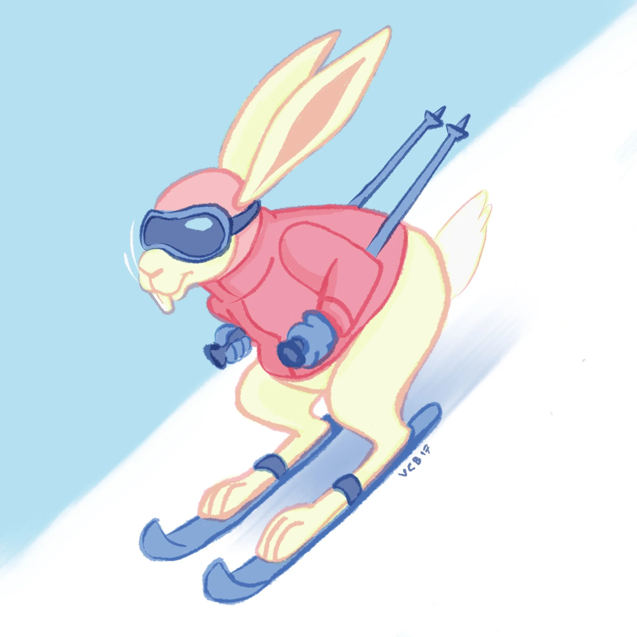 Skier Rabbit