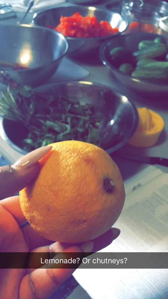 I was given Lemons, and I made Chutney! 