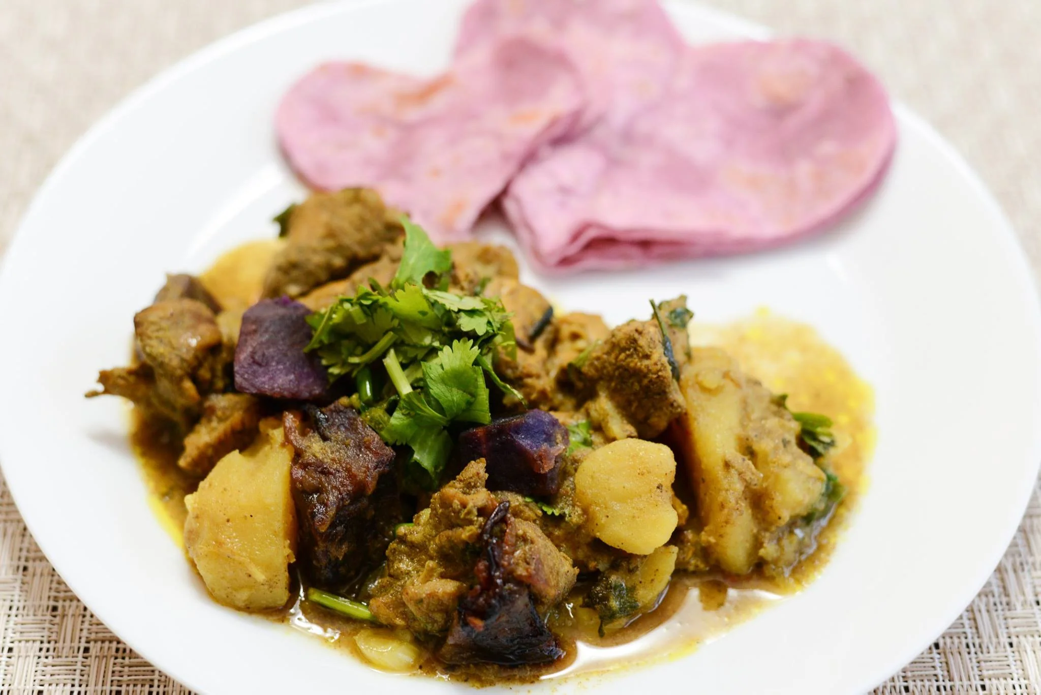 Purple Rain and Purple Curry 