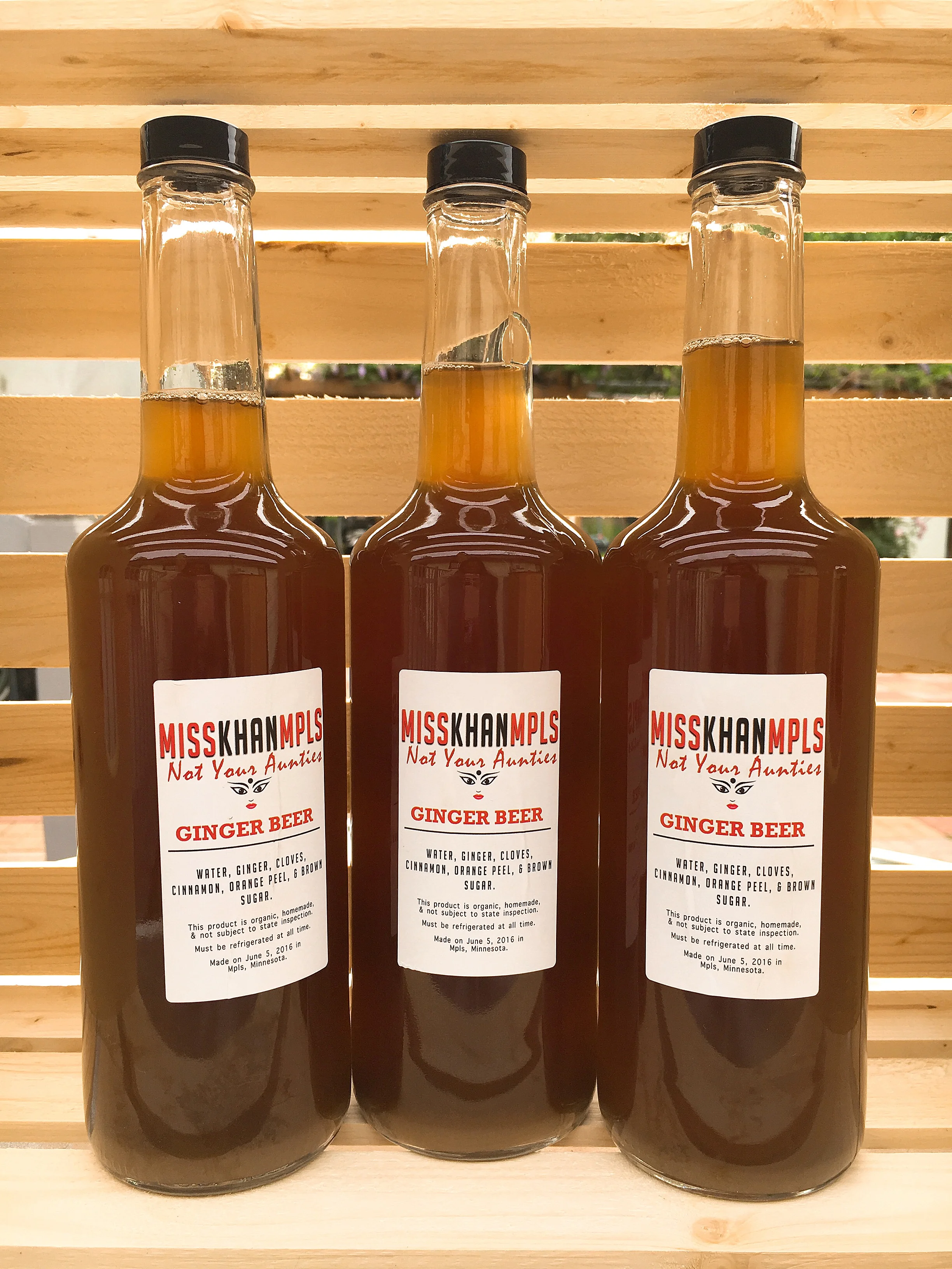 Not Your Aunties Ginger Beer 