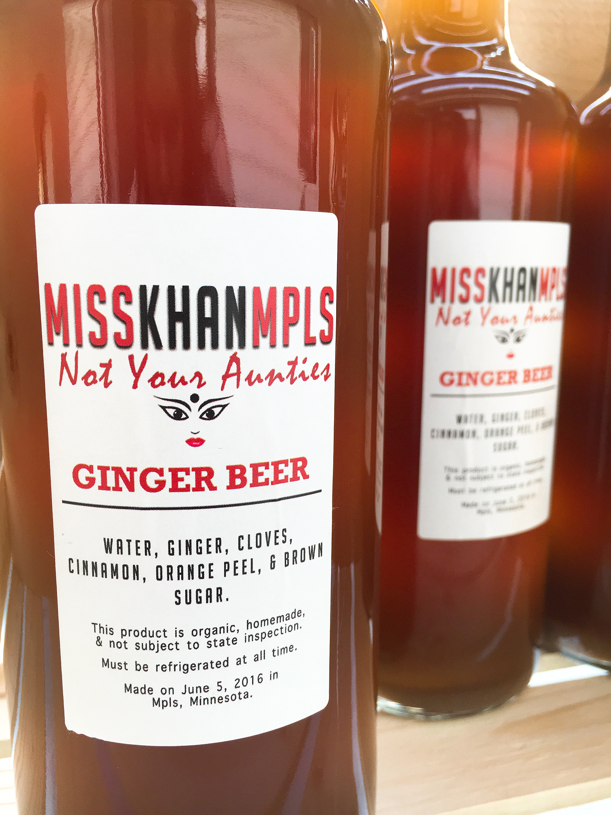 Not Your Aunties Ginger Beer 