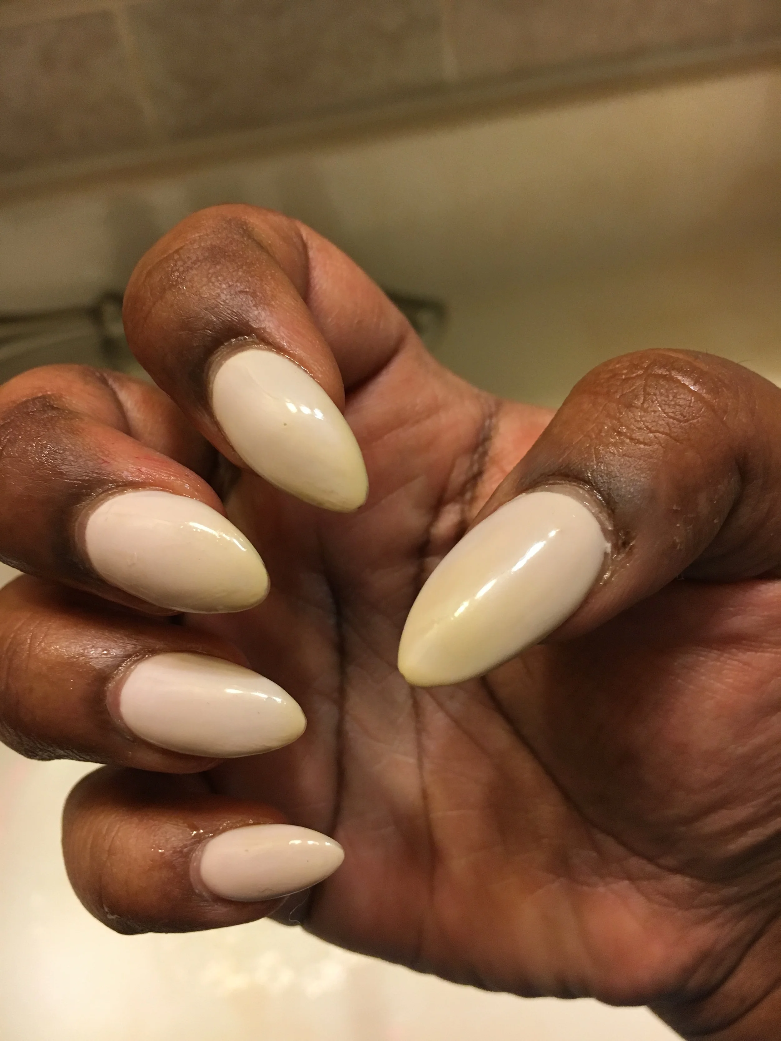 #CurryStained Gel Nails