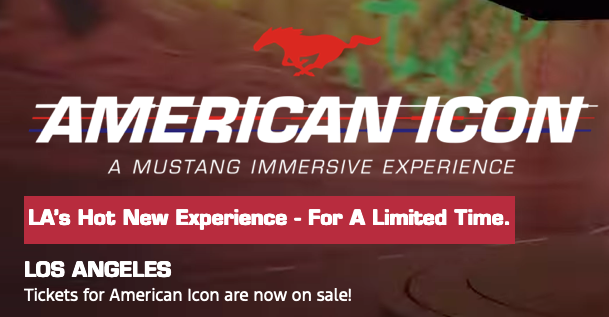 American Icon - A Mustang Immersive Experience. 