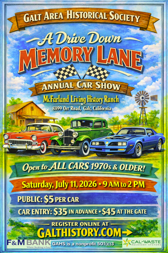 A Drive Down Memory Lane, July 11th - Galt