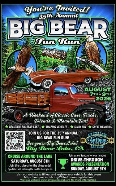 Big Bear Fun Run, August 7-9 Big Bear Lake