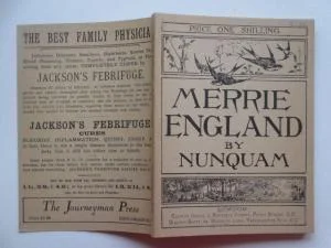 On the subject of Merrie England