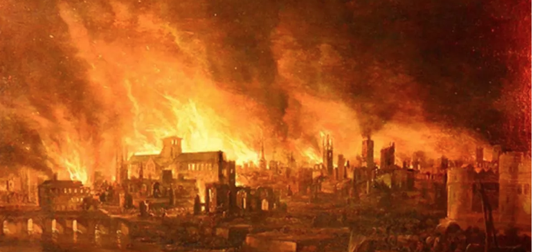 London’s burning, London’s burning