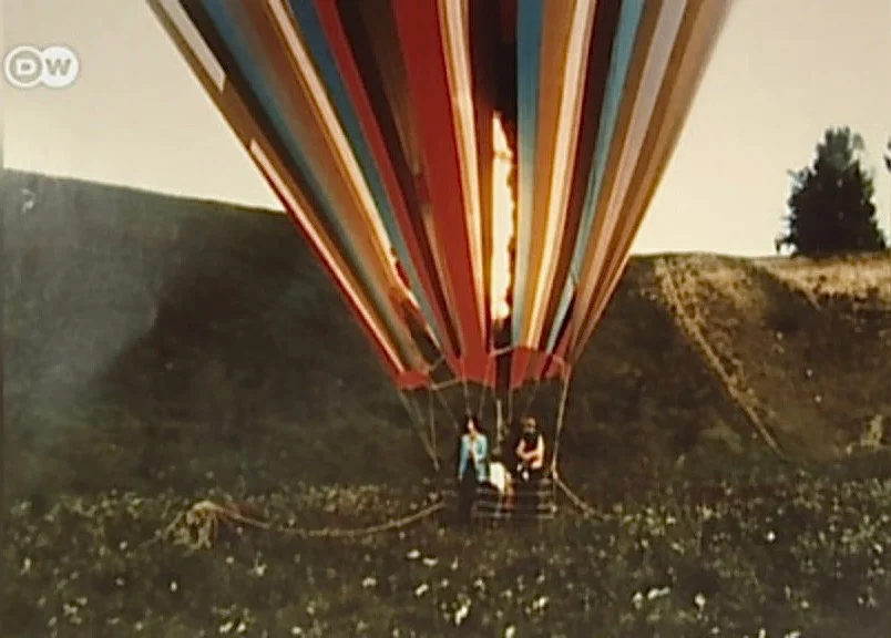 Fleeing communism in a balloon