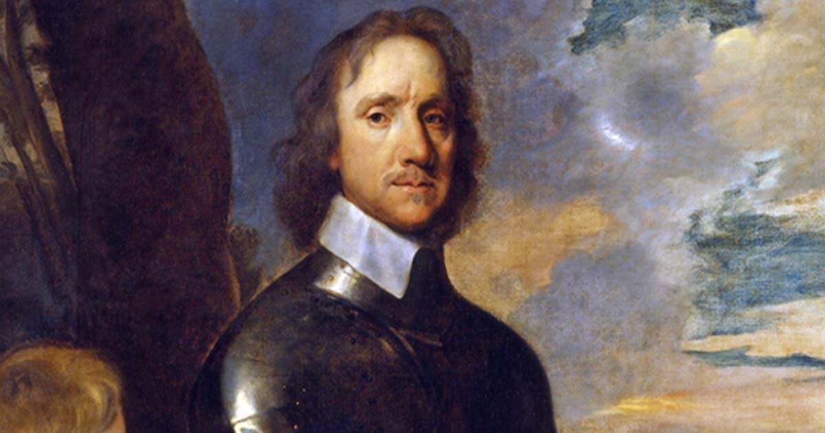  Oliver Cromwell, who protected Britain from freedom