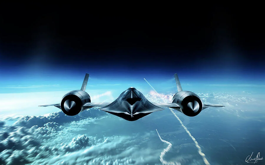 First flight of the Blackbird