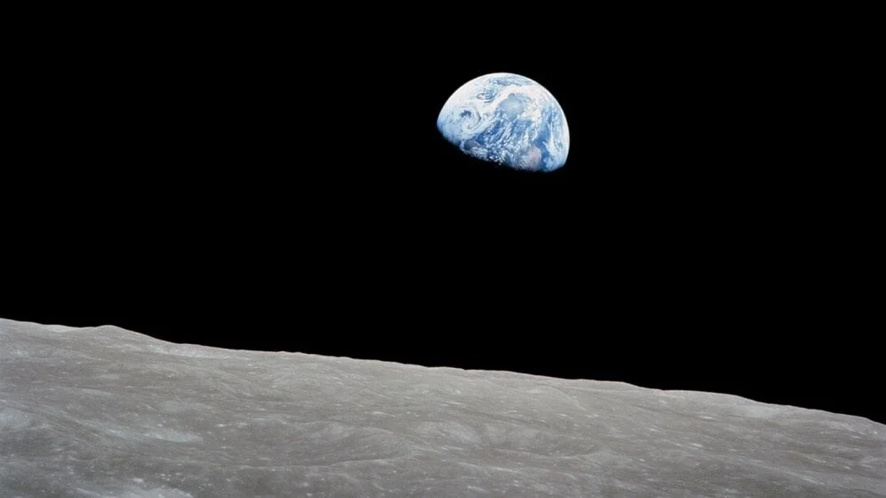 Apollo 8 in lunar orbit
