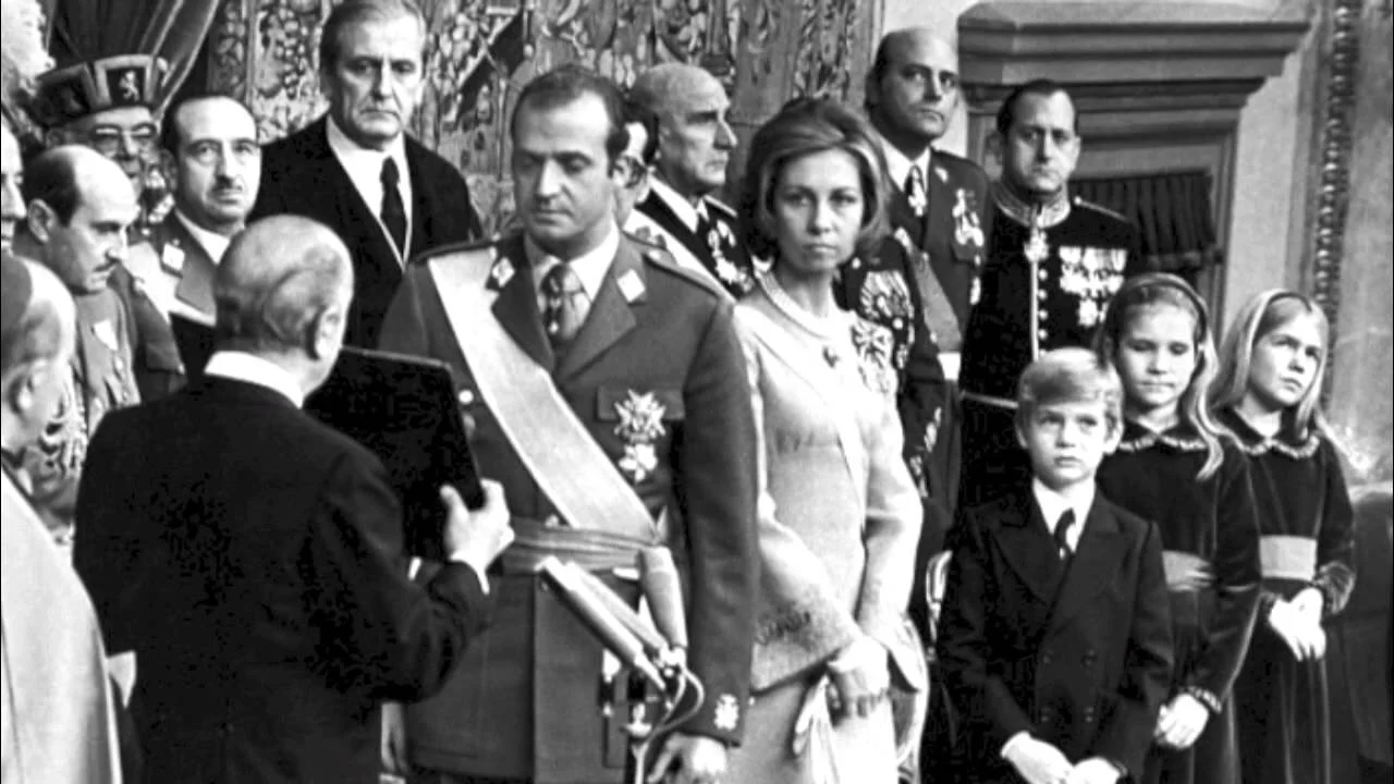 When Spain became a democracy post-Franco