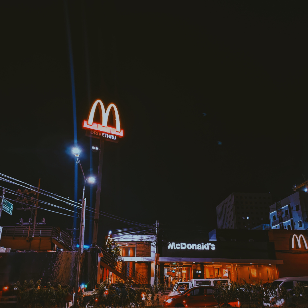 So McDonalds is bigger than Rhode Island, is it? 