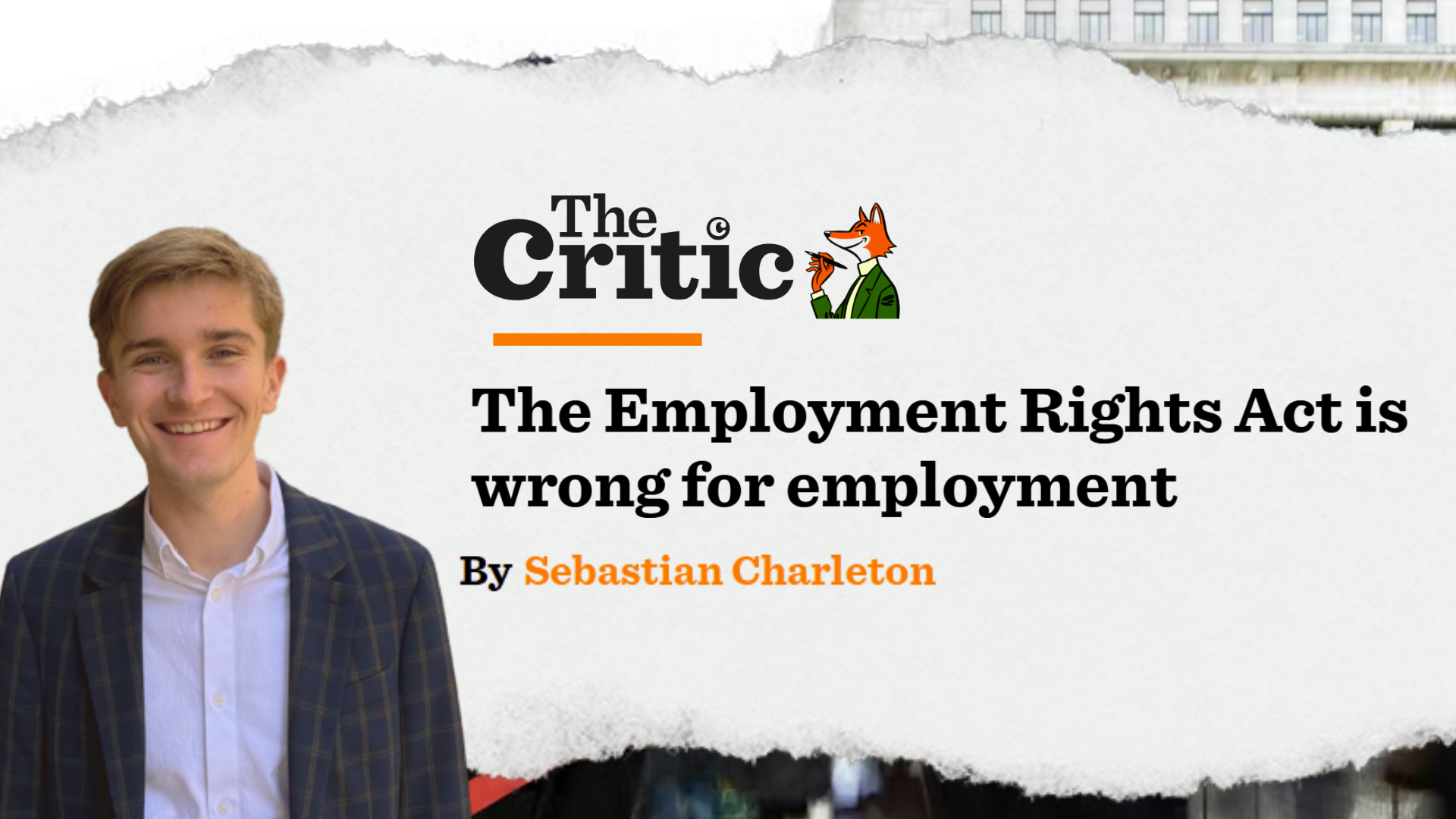 The Employment Rights Act is wrong for employment