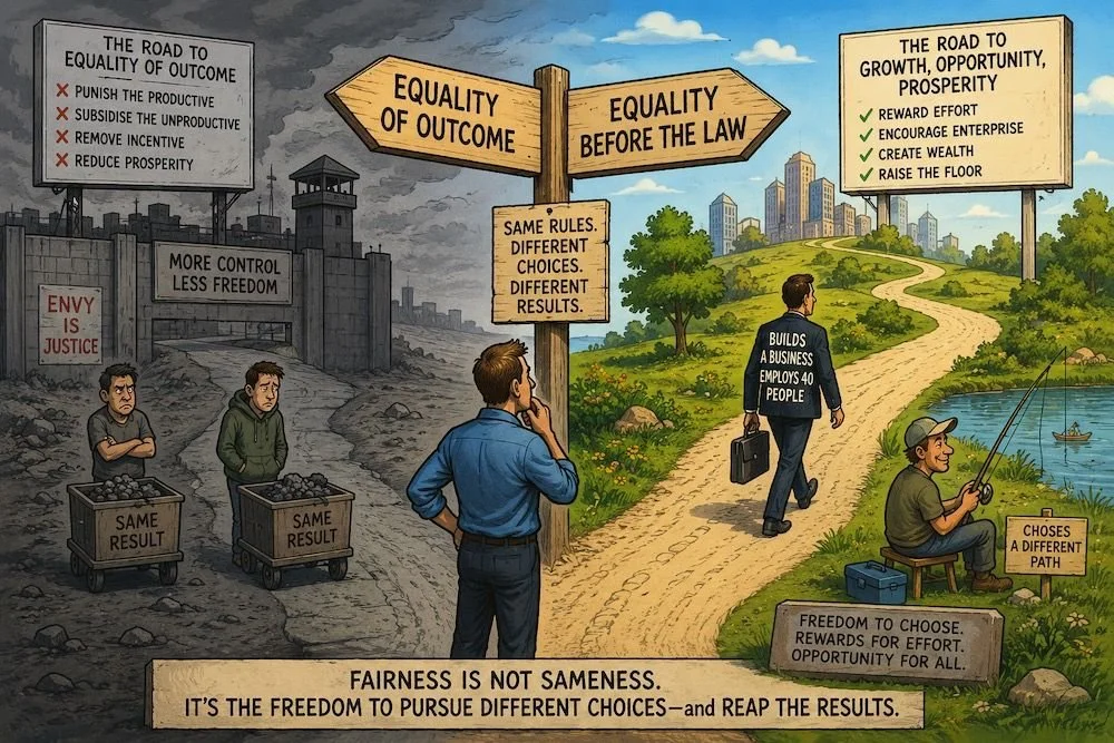 Why I Am Not in Favour of Equality