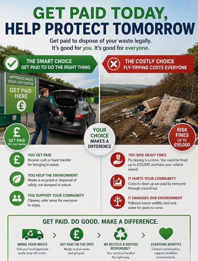 Paying for landfill
