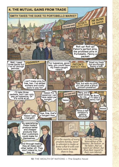 Adam Smith on the productive magic of specialisation and free exchange