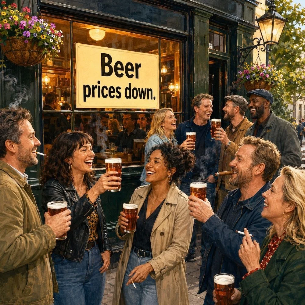 Lower the taxes on tobacco and alcohol