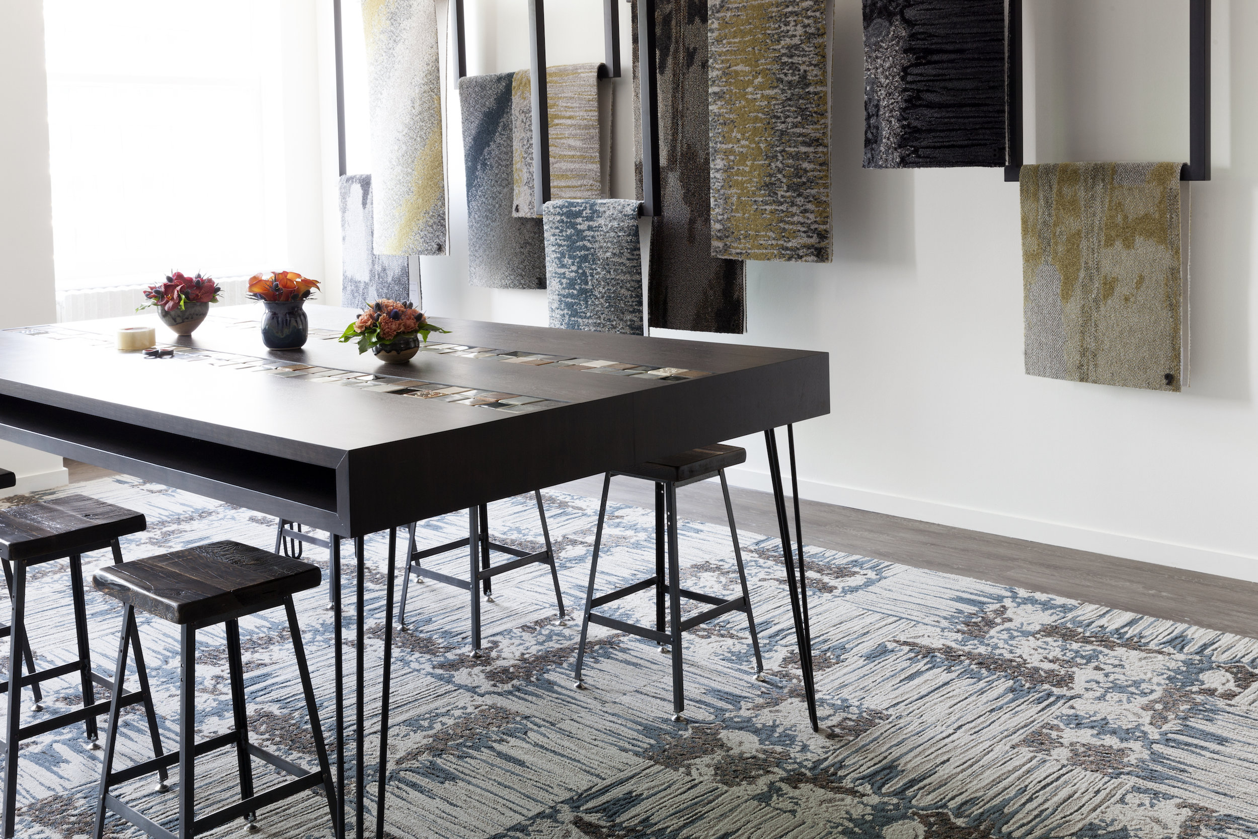 J+J Flooring Group Showroom Neocon 2017