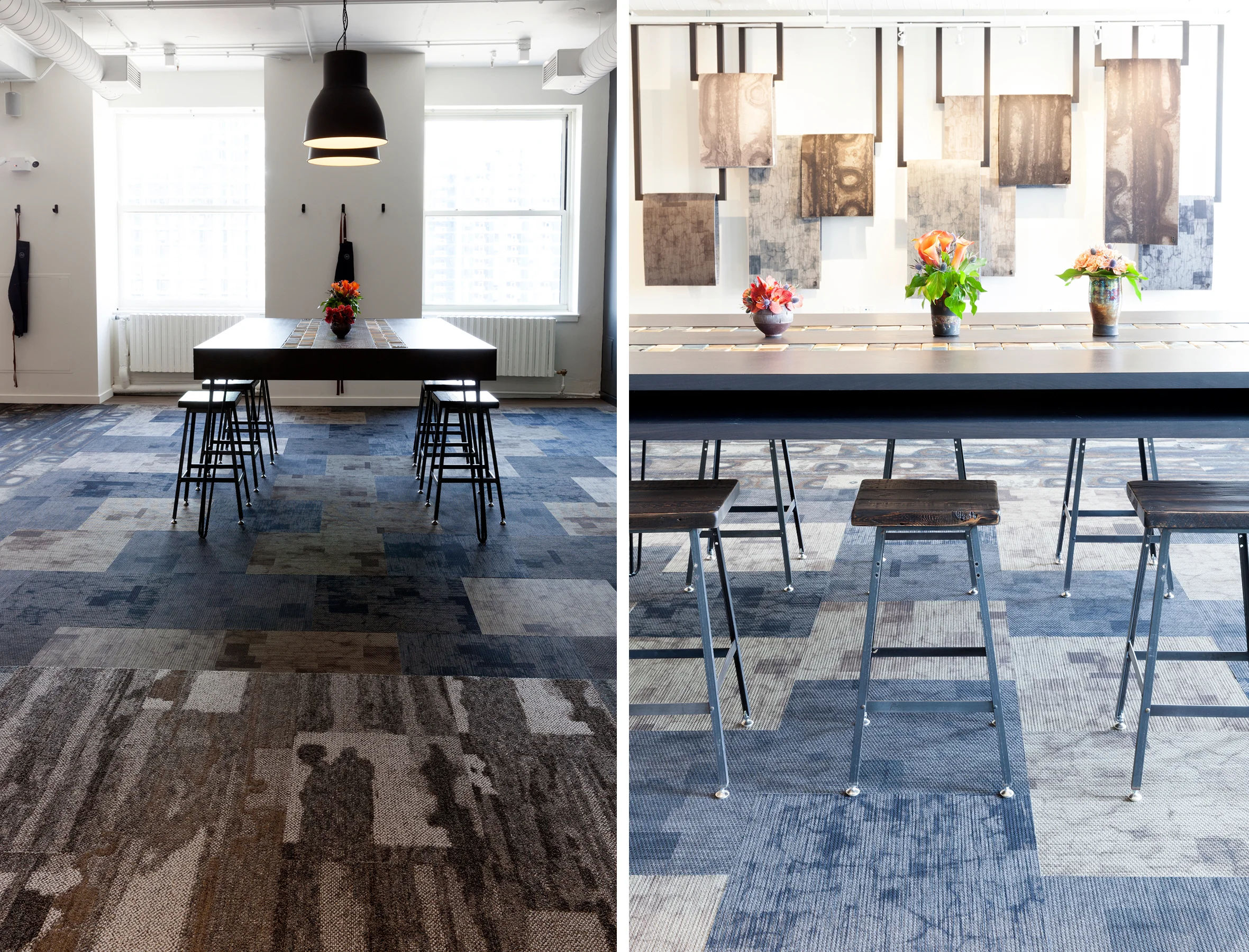 J+J Flooring Group Showroom Neocon 2017